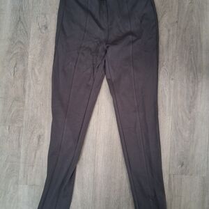 Classic Black Straight Leg Women's Pants